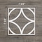 Ekena Millwork Extra Small Crosby Decorative Fretwork Wall Panels in Architectural PVC, 7 3/8"W x 7 3/8"H x 3/8"T WALP08X08CRO - alternate 6